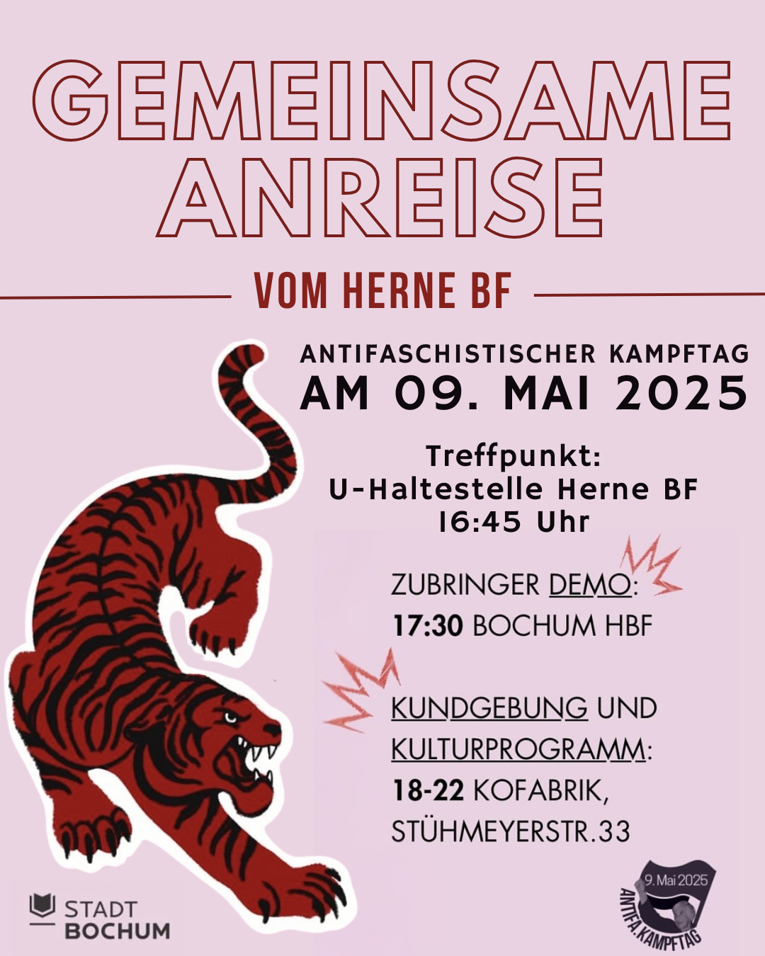 Gemeinsame Anreise